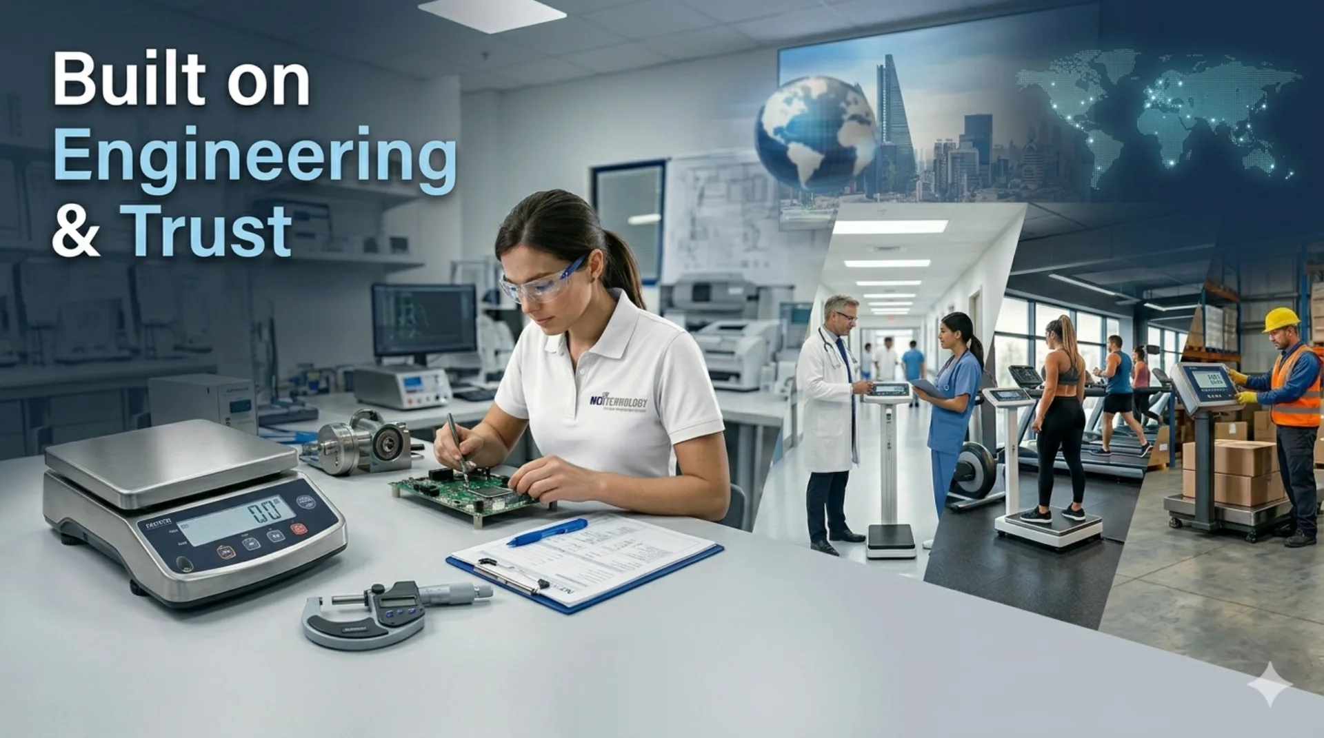 OEM and ODM engineering, healthcare, fitness, and industrial weighing solutions